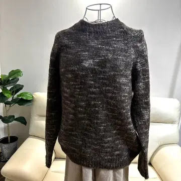 GREEN LABEL RELAXING 카스리 크루넥 스웨터 M