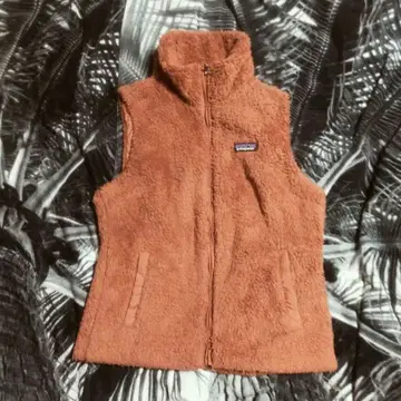 patagonia 플리스 베스트 오렌지 파타고니아 로스 가토스