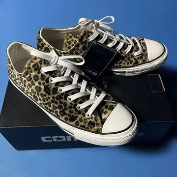 새상품 컨버스 로우컷 레오파드 26.5cm 척테일러