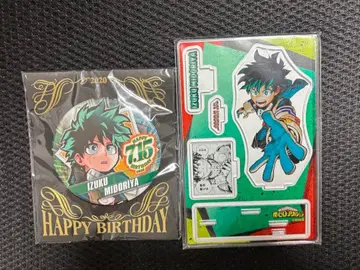 나의 히어로 아카데미아 히로아카 캔뱃지 아크릴 스탠드 미도리야 이즈쿠