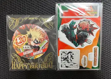 나의 히어로 아카데미아 히로아카 캔뱃지 아크릴 스탠드 바쿠고 카츠키