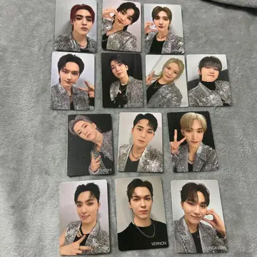 세부치 seventeen 트레이딩 카드 카라모바 W회원 13명 컴플리트