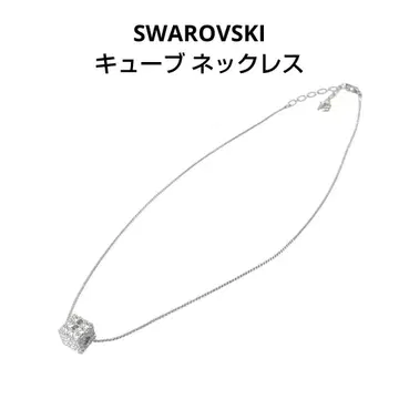 SWAROVSKI 스와로브스키 큐브 목걸이 액세서리