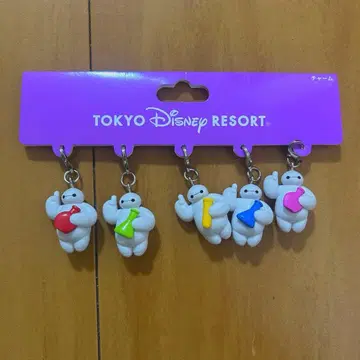 베이맥스 굿즈 참 세트 반지 2개 세트