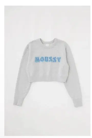 마우지 PATCH DENIM MOUSSY 풀오버 맨투맨