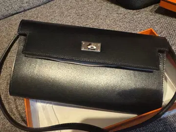 에르메스 보 박스 블랙 켈리 드 고