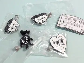 캡슐 헤어 클립 Chocomoo 초코무 4개 세트