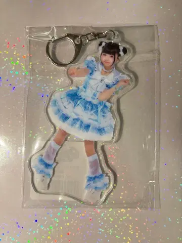 iLiFE 무지개깃털 미니 아크릴 키링