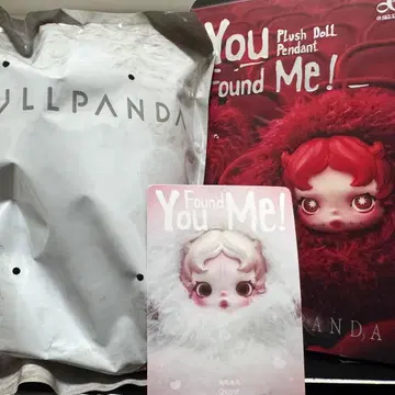 새상품 SKULLPANDA You Found Me! 스컬팬더