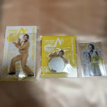 이와모토 테루 아크릴 스탠드 거울 스티커 클리어 스티커