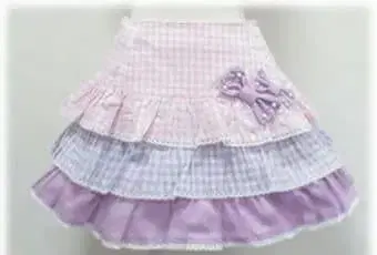 컬러풀 체크 스커트 카주로리 베이비더스타즈 샤인브라이트