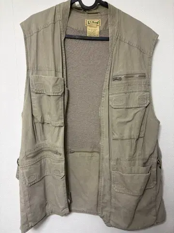 L.L.Bean 베이지 베스트