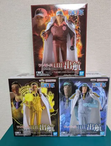 원피스 THE 출항 LOGIA - 사카즈키 쿠잔 볼사리노 - 3종 세트