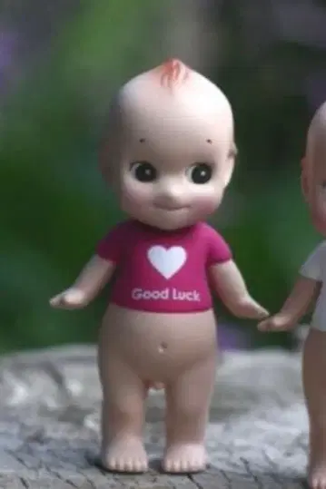 (초레어) 소니 엔젤 T셔츠 good luck 2005