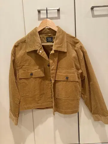 DOUBLE NAME 코듀로이 자켓 베이지