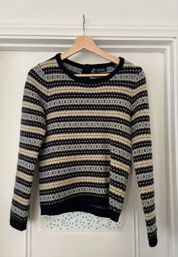 IENA 페어아일 패턴 스웨터