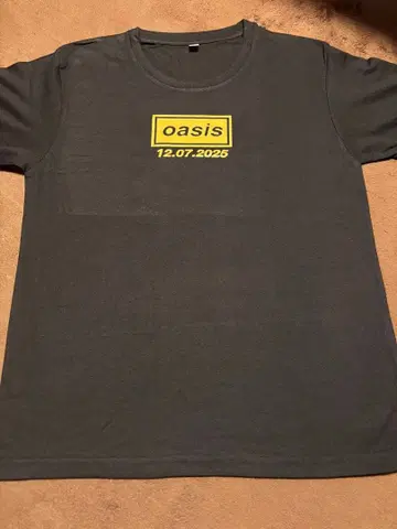oasis live'25 MANCHESTER 티셔츠
