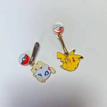 [레어] 1998년 포켓몬 피카츄 토게피 지퍼 참 레트로