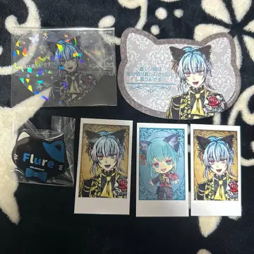 악마 집사와 검은 고양이 난자타운 플루레 혜택 네임 배지 카드