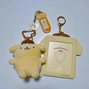 폼폼푸딩 키링 세트