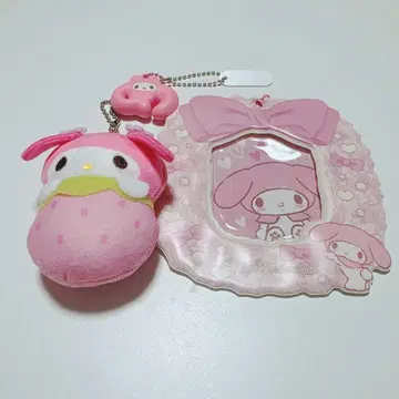 마이멜로디 스트로베리 키링 카드 케이스