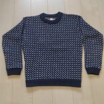 엘엘빈 바즈아이 스웨터 여성용 M 네이비