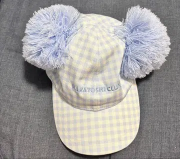 도쿄 디즈니 리조트 NAKAYOSHI CLUB 스카이블루 폼폼 캡