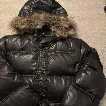 BAFFY 블랙 다운 자켓 M 사이즈 y2k