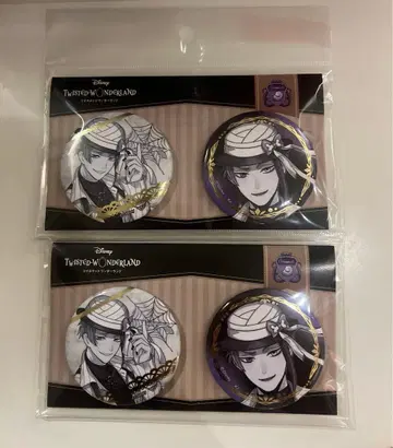 트위스테 AGF 카미오 재팬 금박 캔뱃지 세트 제이드 2점