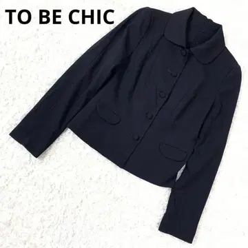 TO BE CHIC 테일러드 자켓 네이비 38 B9066