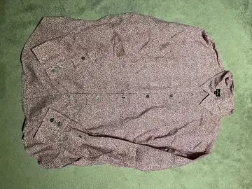 폴스미스 올 패턴 폴스미스 꽃무늬 코튼 100% 긴팔 셔츠 XL