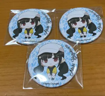 하루카와 마키 콜라보 카페 goodspoon 캔뱃지 3종 세트