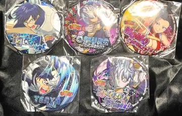 히로아카 남코 한정판 홀로그램 캔뱃지 5개 세트