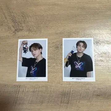 BUTTERFLY EFFECT 포토 카드 시크릿 야기 유세이