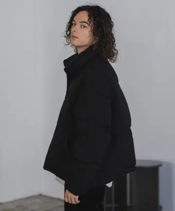 캐스퍼 존 리버서블 다운 자켓 블랙