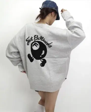 후즈 후 갤러리 당구 로고 빅 니트