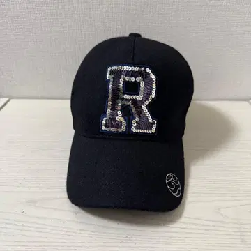 [레어품] [새상품급] 요시노리 코타케 론 헤르만 별주 캡 블랙 스팽글