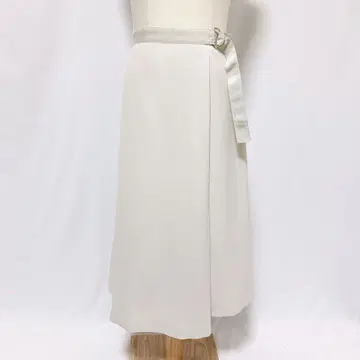 [ 새상품급 ] GLR 랩 스커트 D벨트 포함 38 M 베이지