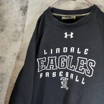 언더아머 맨투맨 트레이닝복 블랙 L C44,5