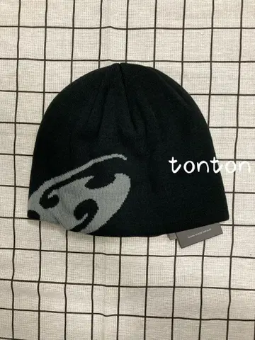 SAN SAN GEAR 블랙 니트 모자