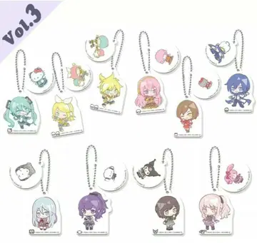 프로세카 산리오 W 아크릴 키체인 Vol.3 전 10종 컴프 세트