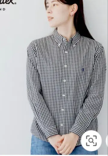 짐플렉스 깅엄 체크 셔츠 사이즈 16