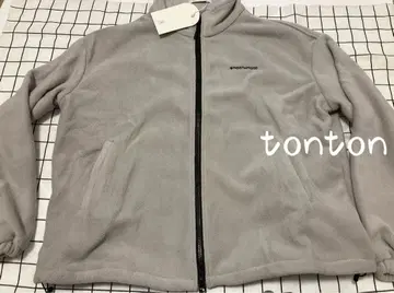 Smoothmood 그레이 플리스 자켓 풀 집업