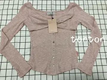 NEWALRIN 핑크 긴팔 상의