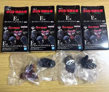 [ 새상품 ] 제일복권 고질라 괴수난무 E상 마그넷 전 4종 컴플리트