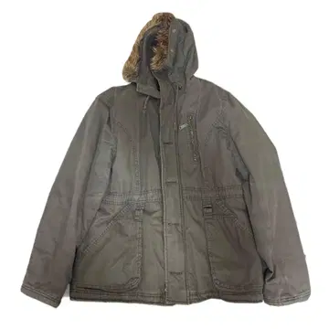 y2k 00s archive 모즈 코트 카키 페어리 그런지