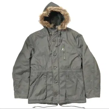 y2k 00s archive 모즈 코트 카키 페어리 그런지