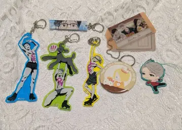 아크릴 캐릭터 키링 7개 세트