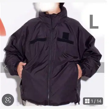 별주 TAION 레벨 7 다운 자켓 블랙 L 밀리터리 다운