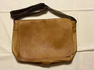 모리타 가방 가죽 숄더백 베이지